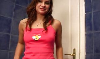 Sugary Emma A's skinny cunt gets pummelled by an boyfriend