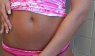 Cute Anna P got a dinky up her tight box and enjoyed it more than she hoped