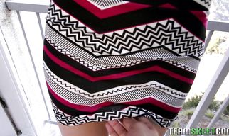 Voracious blonde barely legal Alexa Grace gets destroyed by strong fuckmate