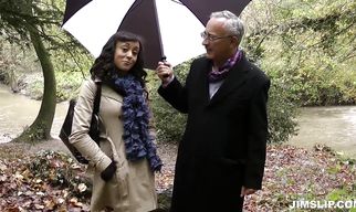 Breathtaking teen Alyssa and her fucker have wild sex