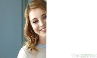 Talented pal drills sinful busty doll Kinsley Eden