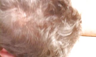 Extraordinary latina blonde Nicole Medina strokes a sausage and plays with her shaved putz