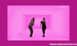 Playsome maid rides a dangler with effort