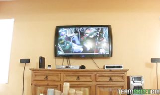 Breathtaking Cindy Cruz with juice gash receives a hard dinky