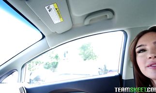 Classy brunette Jodi Taylor adores taste of cum