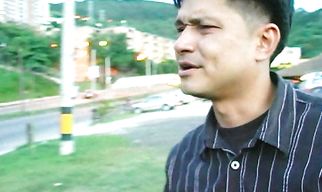 Sweet brunette Violeta Munoz reaches a strong and massive orgasm