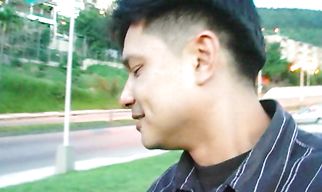 Sweet brunette Violeta Munoz reaches a strong and massive orgasm