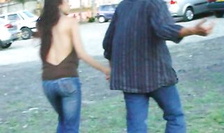 Sweet brunette Violeta Munoz reaches a strong and massive orgasm