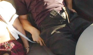 Exquisite Whitney Stevens is always in the mood to give a blowjob to a man who needs it